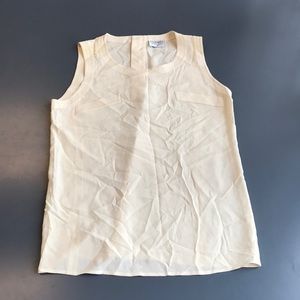 Chanel Blouse Tank Cream Off White